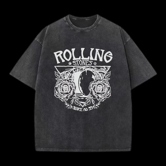 Rolling Stones Retro Christian Washed T-Shirt