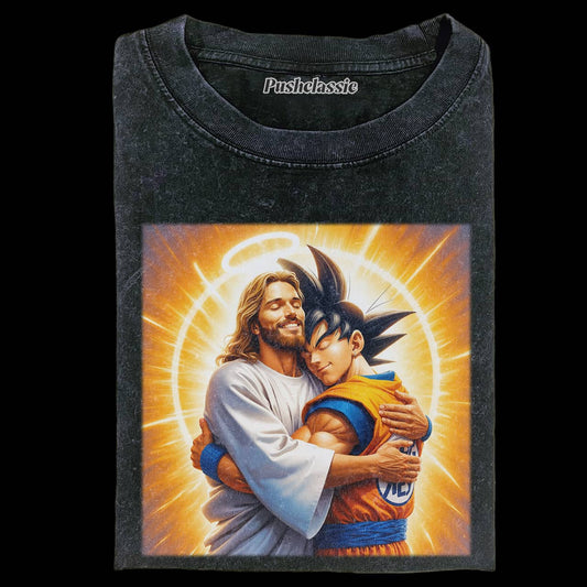 THE JESUS AND GOKU T-SHIRT