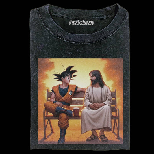 THE JESUS AND GOKU T-SHIRT