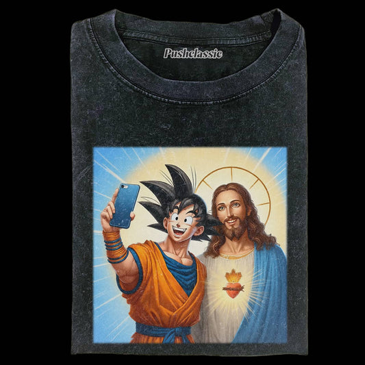 THE JESUS AND GOKU T-SHIRT