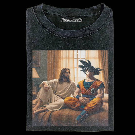 THE JESUS AND GOKU T-SHIRT
