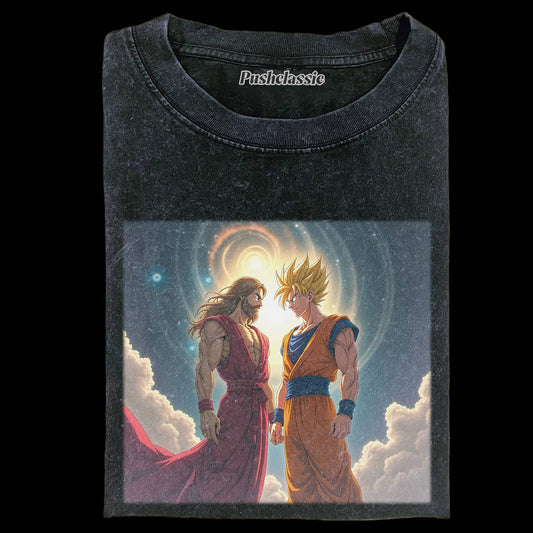 THE JESUS AND GOKU T-SHIRT