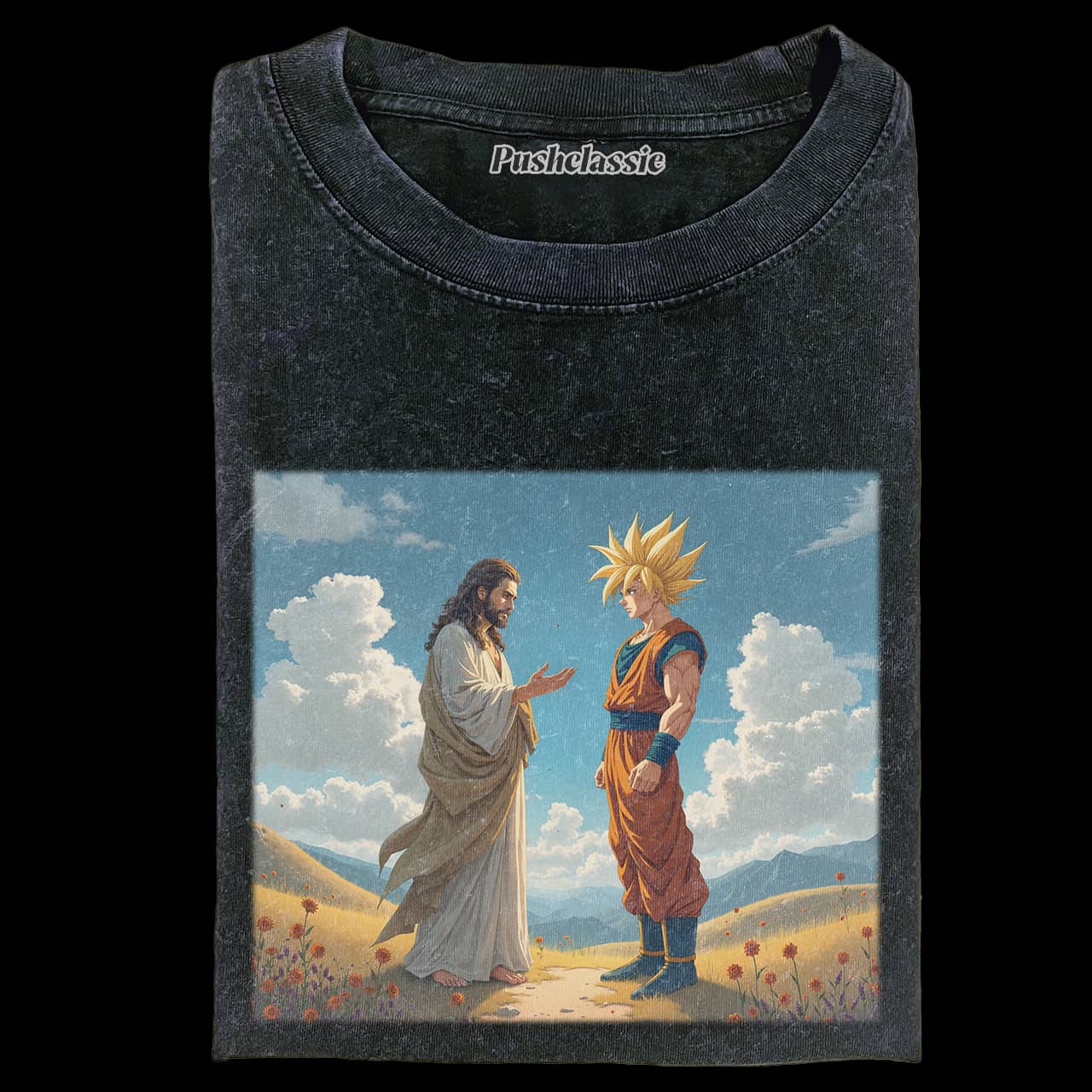 THE JESUS AND GOKU T-SHIRT