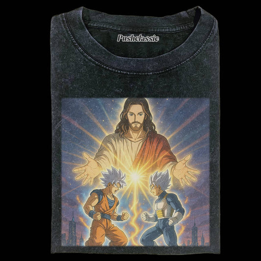 THE JESUS AND GOKU T-SHIRT