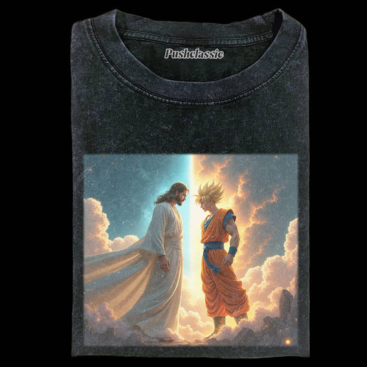 THE JESUS AND GOKU T-SHIRT