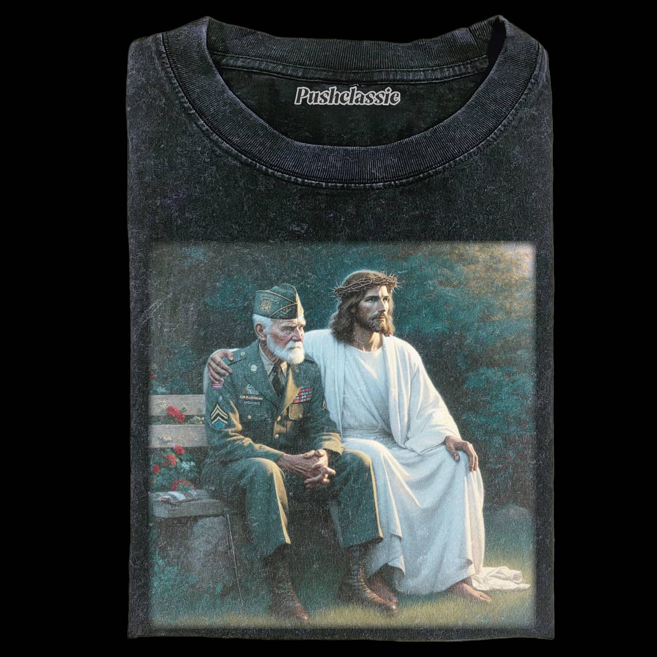 THE JESUS AND SOLDIERS T-SHIRT