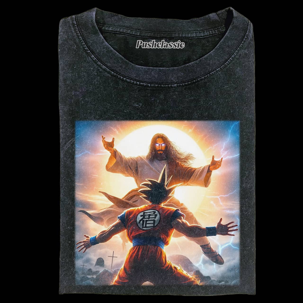 THE JESUS VS GOKU T-SHIRT