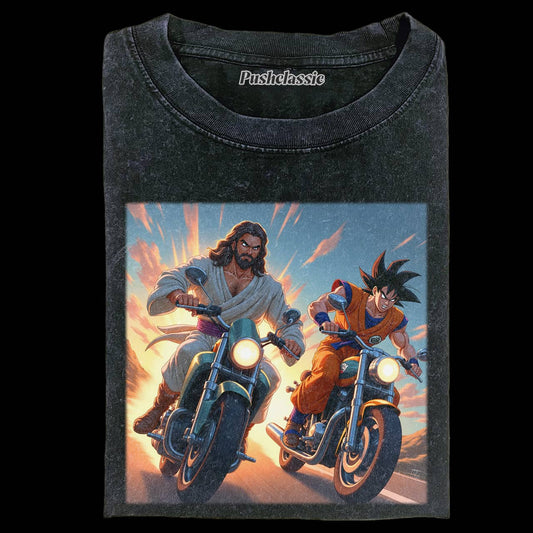 THE JESUS VS GOKU T-SHIRT