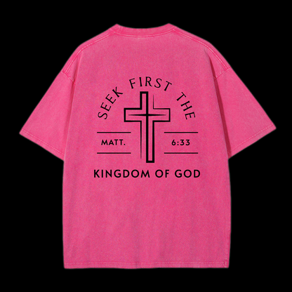 Kingdom Of God Washed T-Shirt