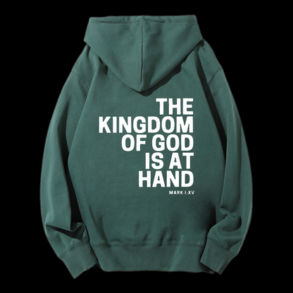 The Kingdom Of God Drawstring Hoodie