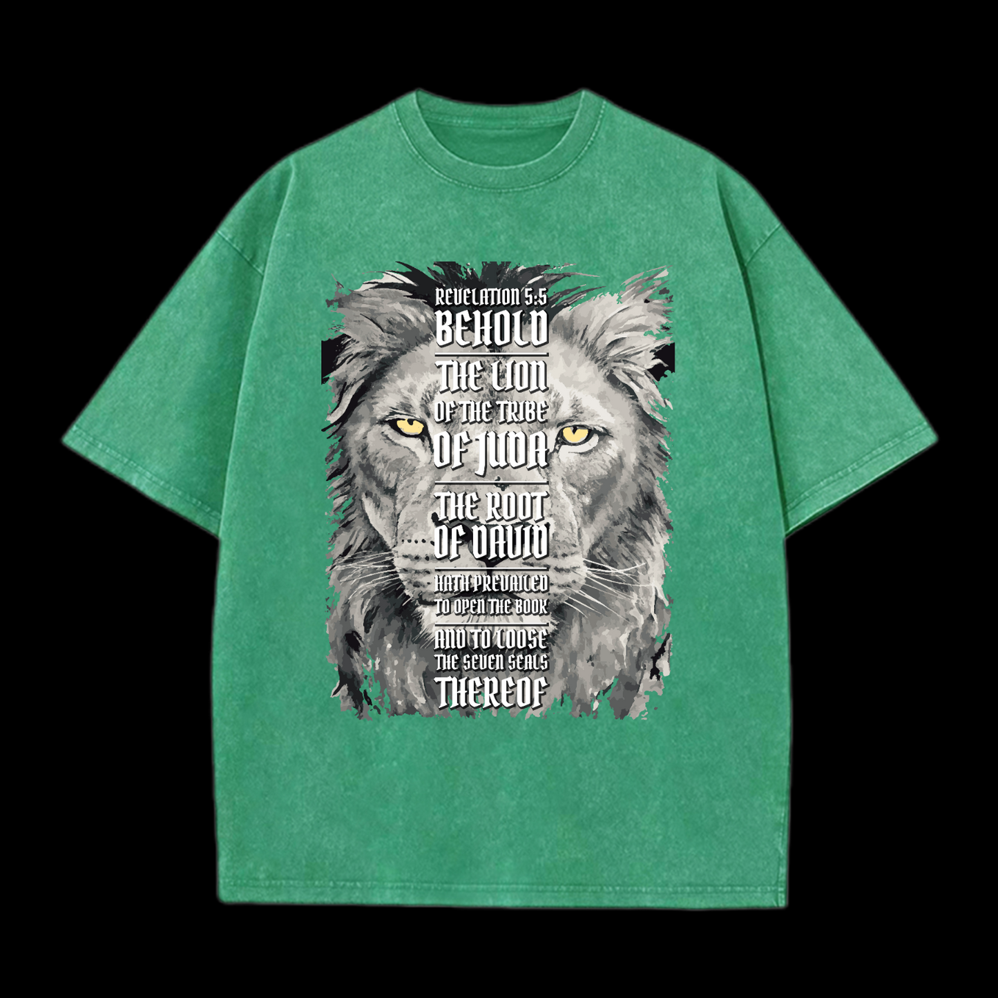 Revelation 5:5 Washed T-Shirt