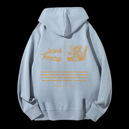 King Of Glory Drawstring Hoodie