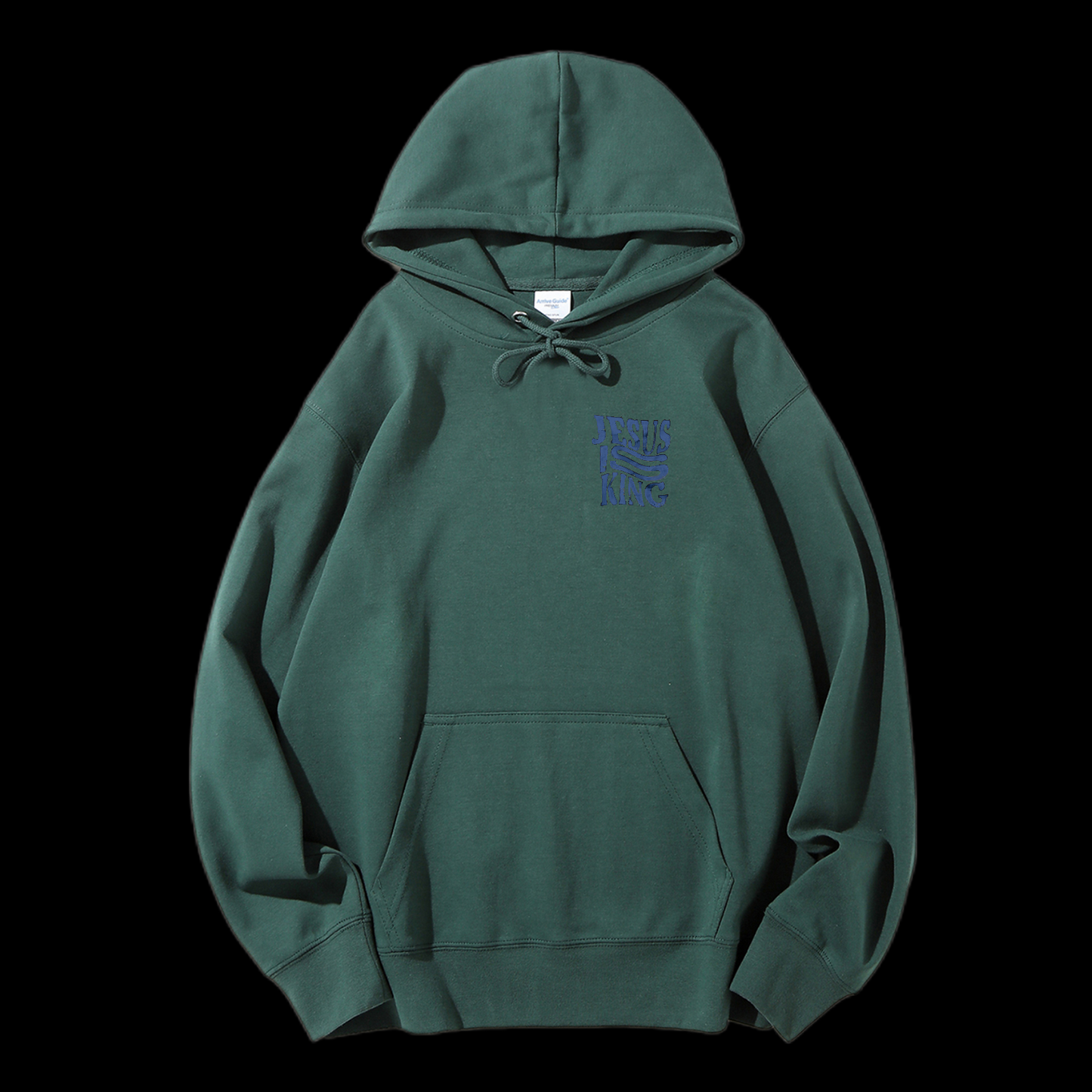 Jesus Is King Drawstring Hoodie