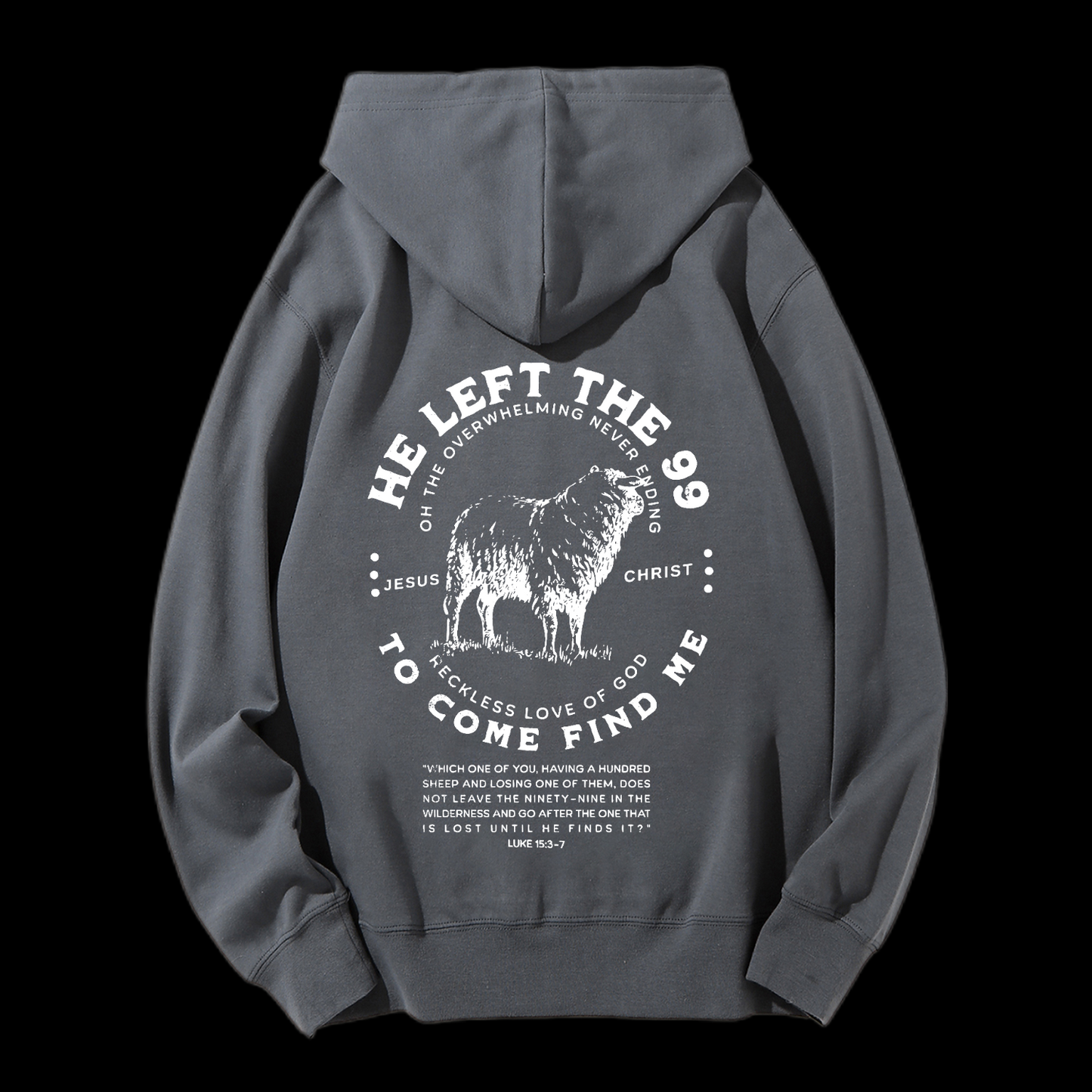 He Left The 99 Drawstring Hoodie