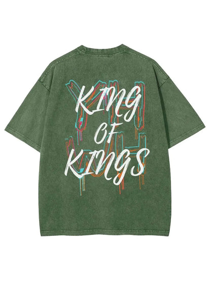 King Of Kings Unisex Washed T-Shirt