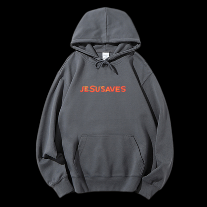 Jesus Saves Drawstring Hoodie
