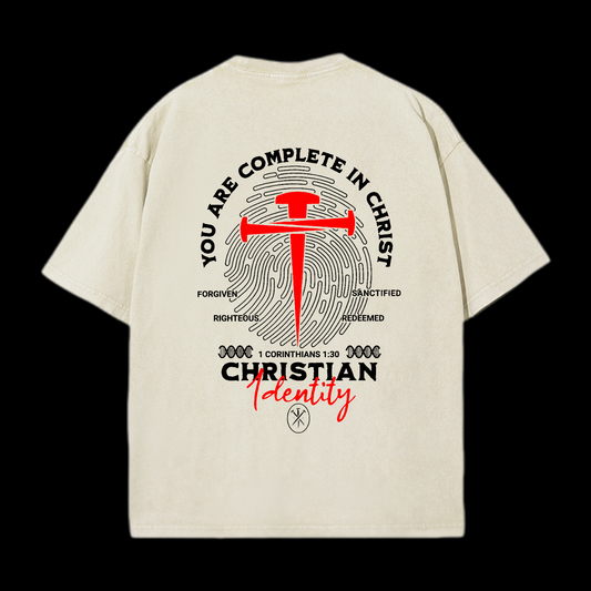 You Are Complete In Christ Washed T-Shirt