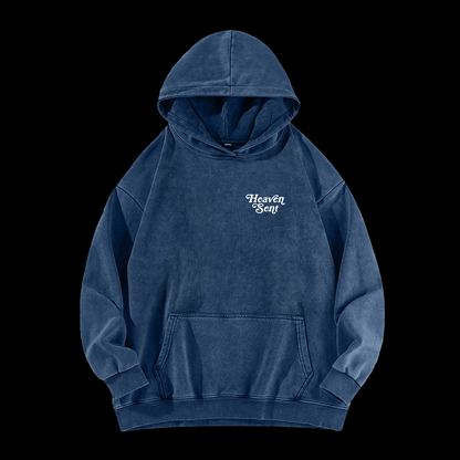 Spanish God Bless You Washed Hoodie