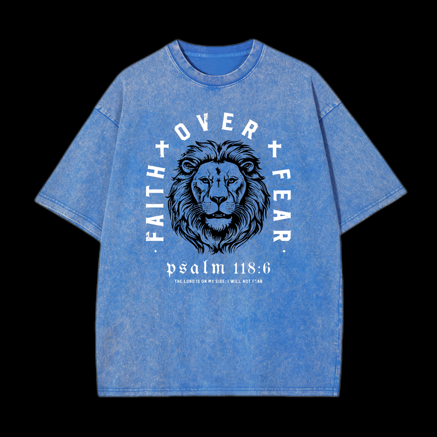 Faith Over Fear Washed T-Shirt