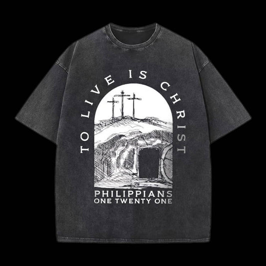To Live Is Chris Philippians One Twenty One T-shirt