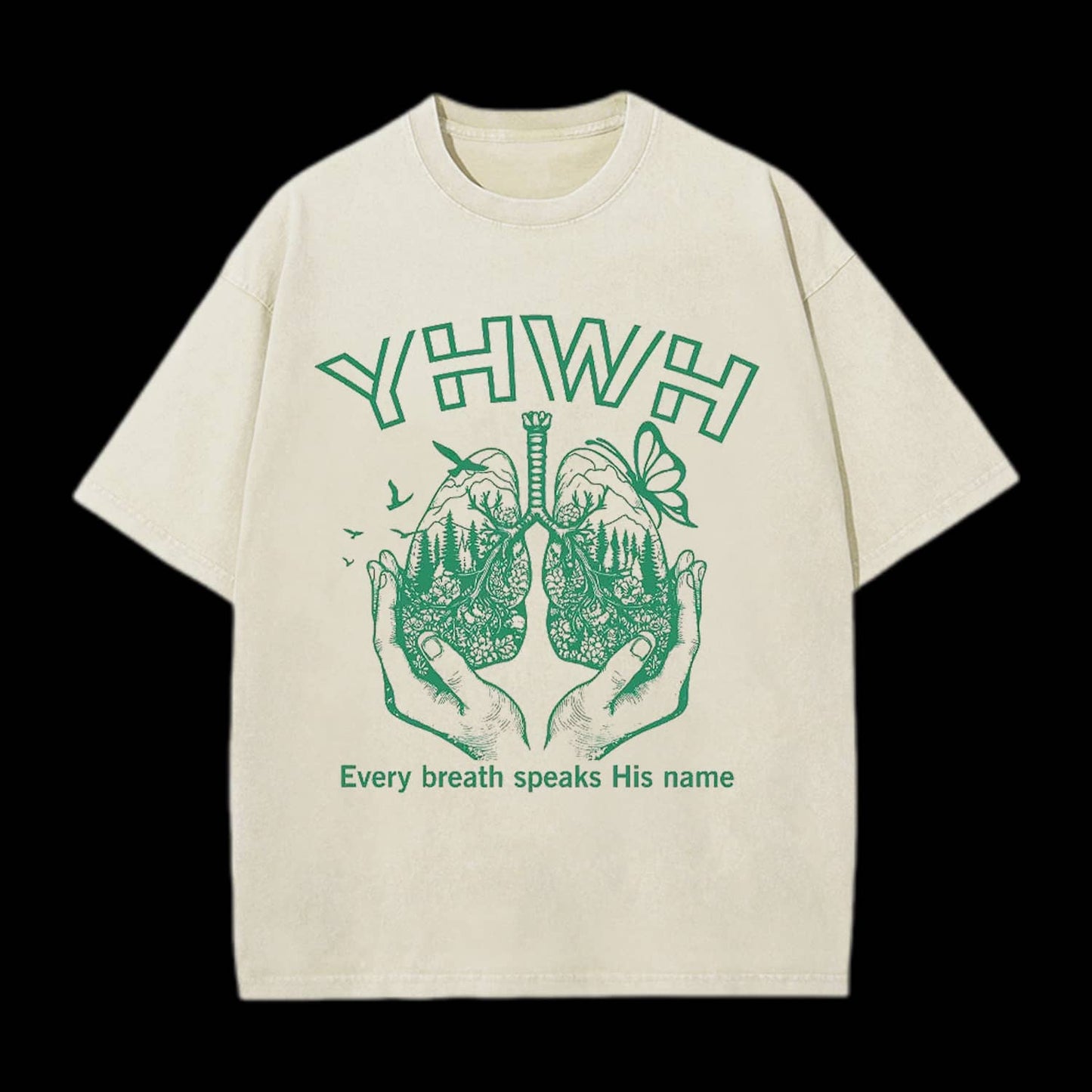 YHWH EVERY BREATH SPEAKS HIS NAME CHRISTIAN TEE