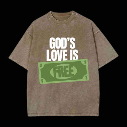 God's Love Is Free Christian Tee