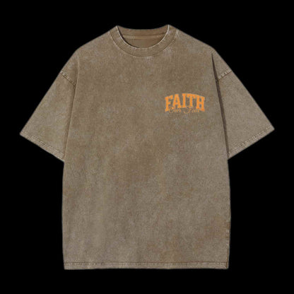 FAITH OVER FEAR TRUST THAT GOD CHRISTIAN TEE
