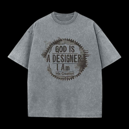 God Is A Designer Christian Tee