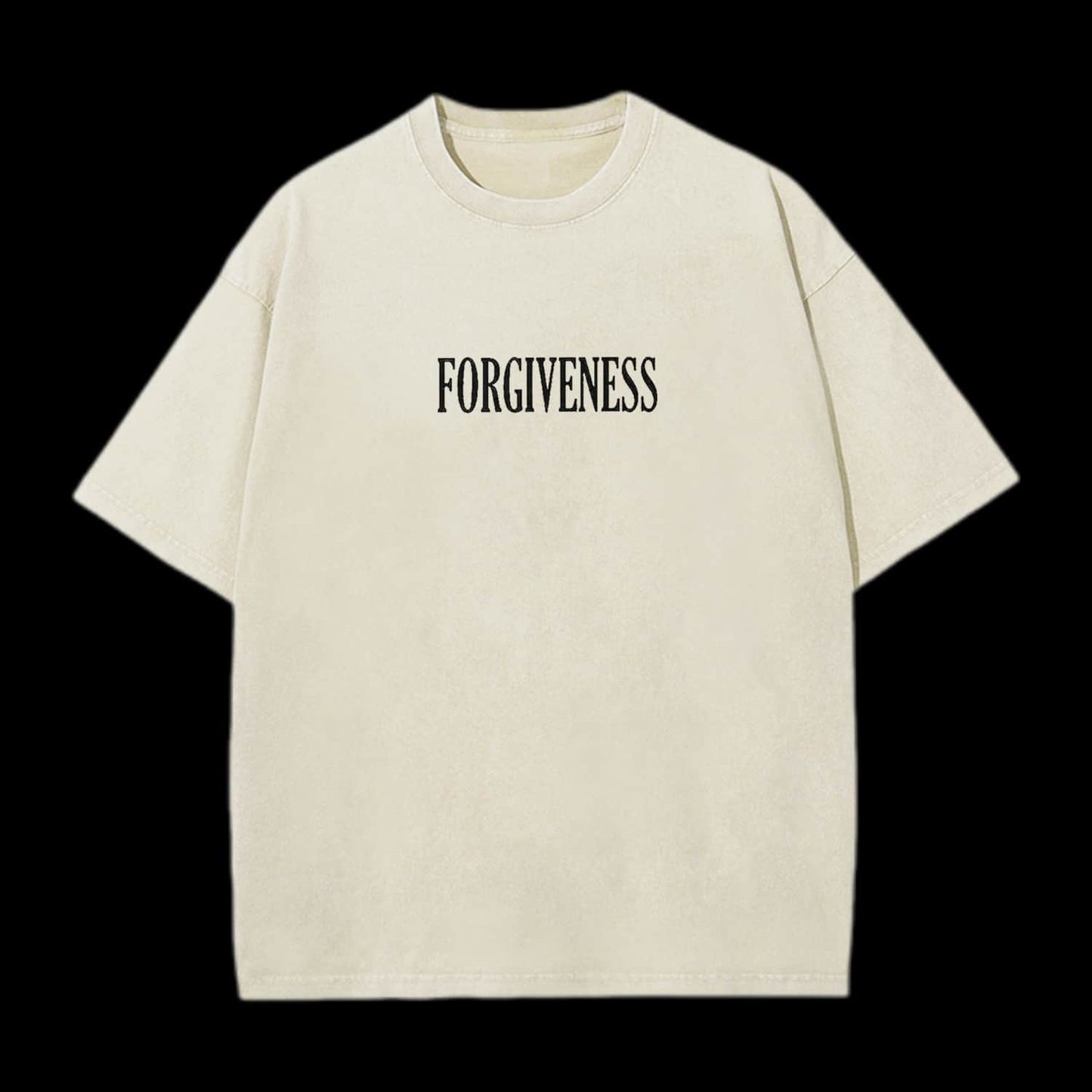 Forgiveness Washed Distressed Short Sleeve T-Shirt