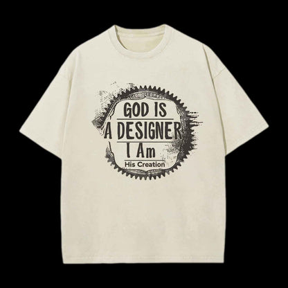 God Is A Designer Christian Tee