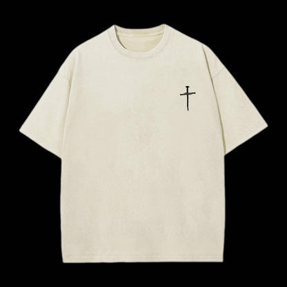 God Over All Things Washed Distressed Tee