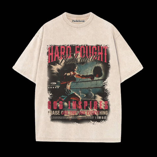 THE GOD INSPIRES WASHED T-SHIRT