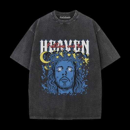 THE JESUS CHRISTIAN WASHED T-SHIRT