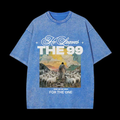 He Leaves The 99 For The One Christian  Tee