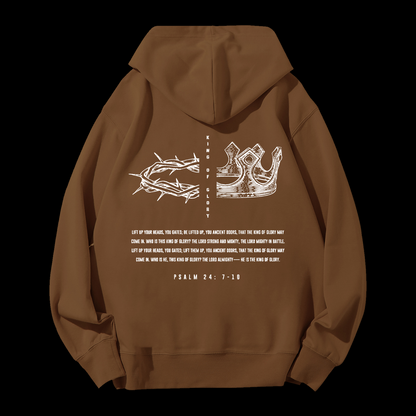 King Of Glory Drawstring Hoodie