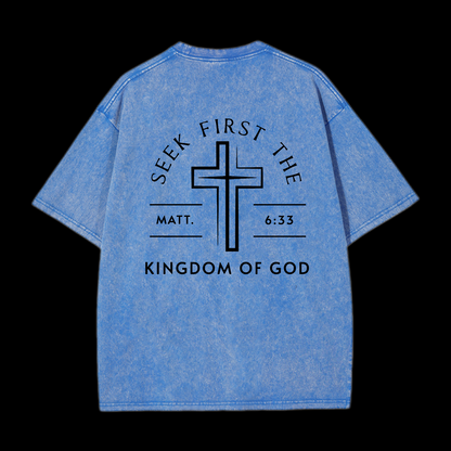 Kingdom Of God Washed T-Shirt