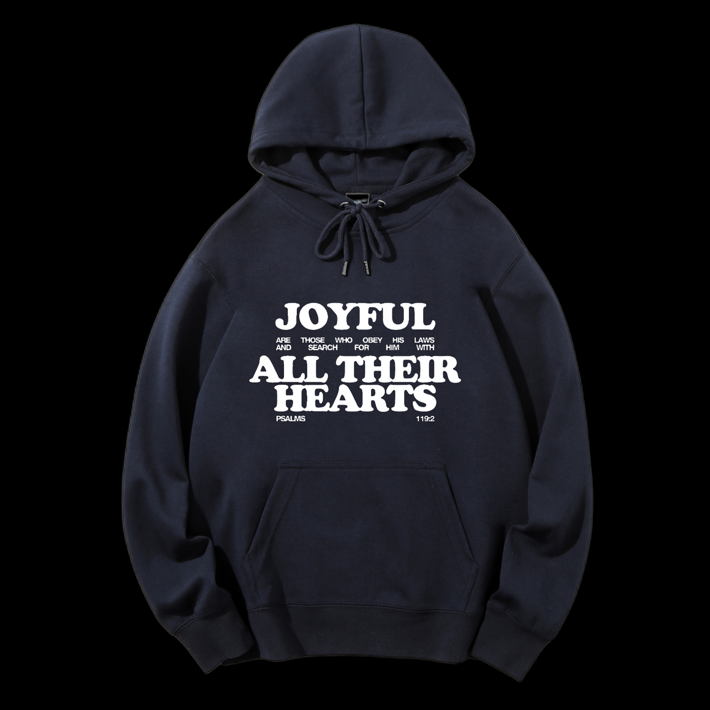 Joyful All Their Hearts Drawstring Hoodie