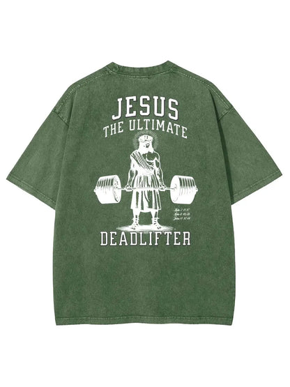 Jesus Unisex Washed T-Shirt2