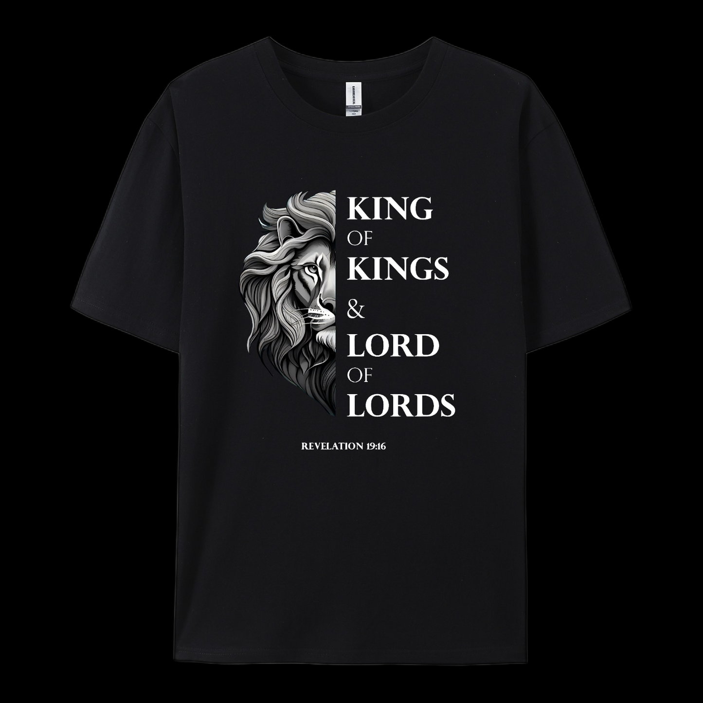 King Of Kings And Lord Of Lords Cotton T-Shirt