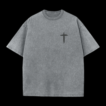 I Live For Him Washed T-Shirt