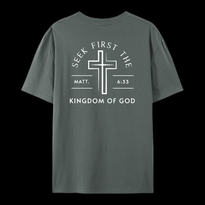 Kingdom Of God Cotton T-Shirt