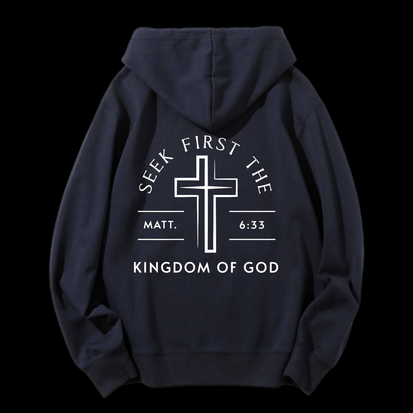Kingdom Of God Drawstring Hoodie