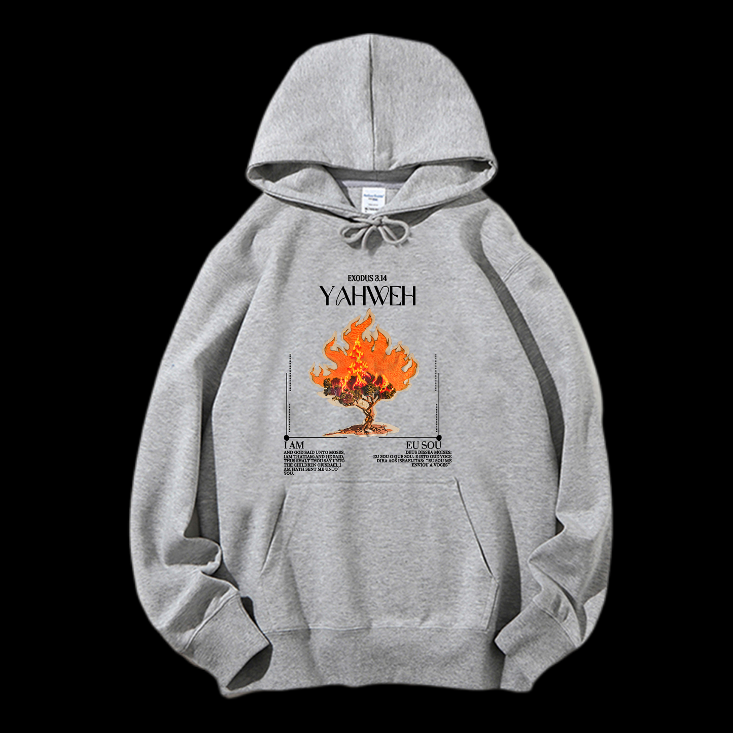 Yahweh Drawstring Hoodie