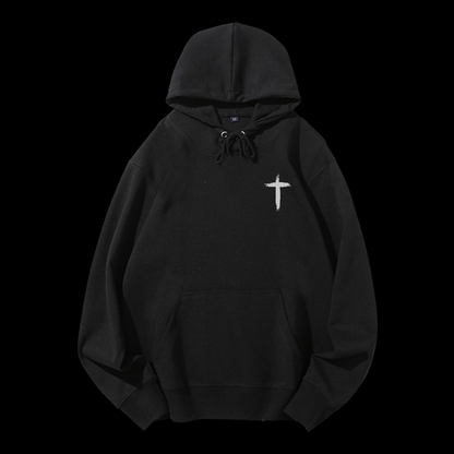 I Live For Him Drawstring Hoodie