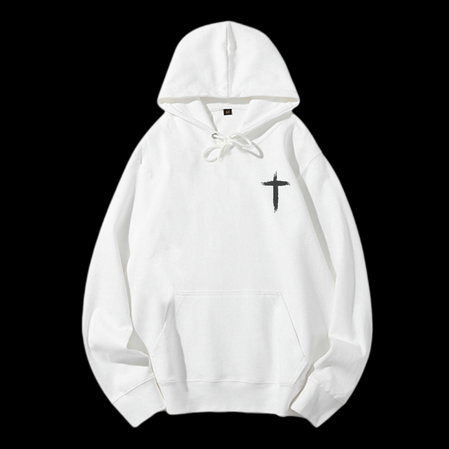 I Live For Him Drawstring Hoodie