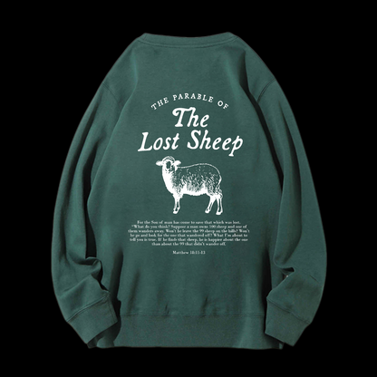 The Parable Of The Lost Sheep Crewneck Sweatshirt