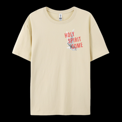 Holy Spirit Come  Cotton T-Shirt