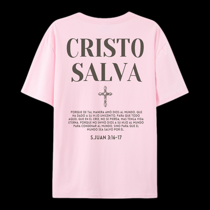 Cristo Salva Cotton T-Shirt