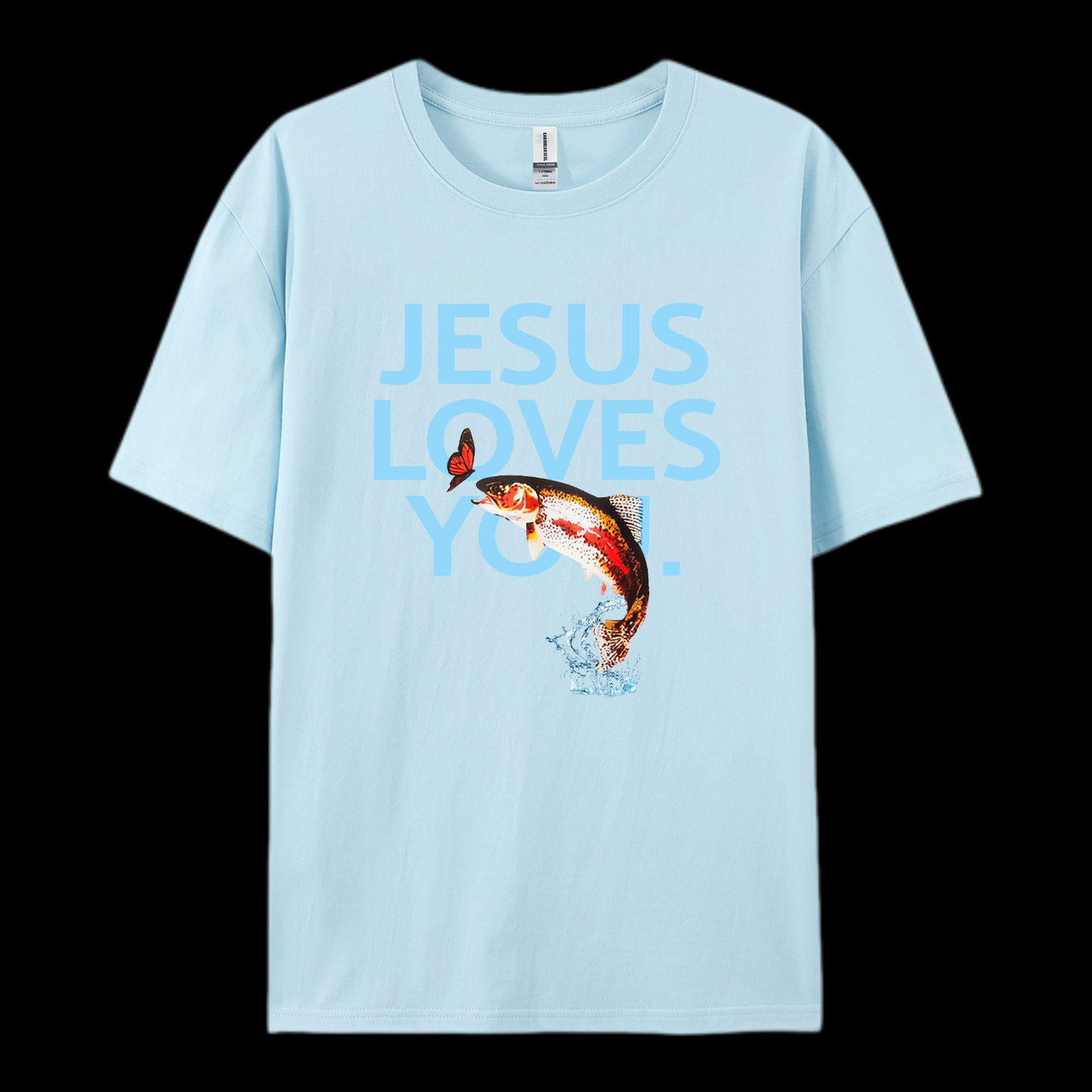 Jesus Loves You Cotton T-Shirt