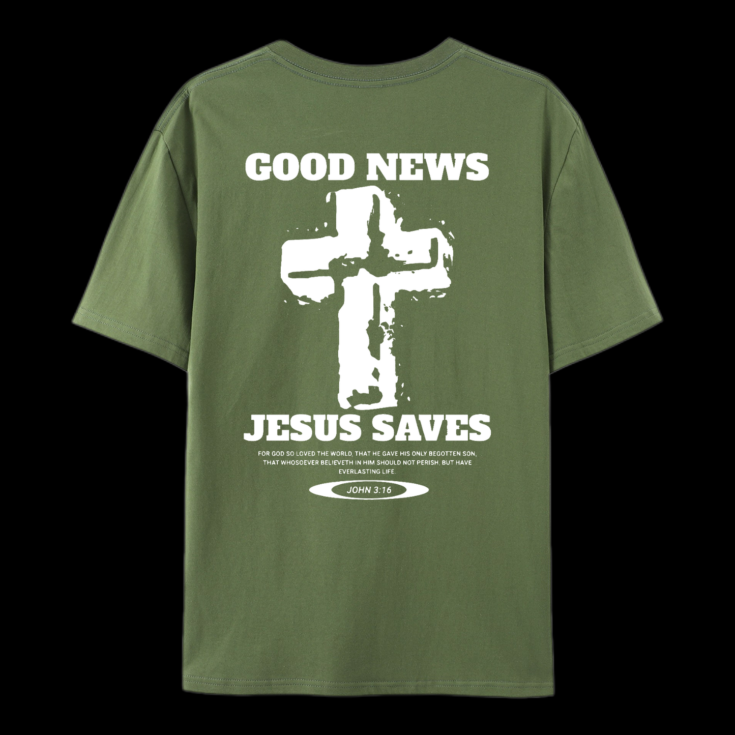 Jesus Saves Cotton T-Shirt